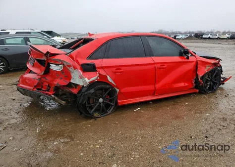 2016 Audi S3 Premium Plus z USA, uszkodzony, nr VIN WAUB1GFF9G1054053